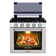 21-in 3 Burners 1.8-cu Ft Slide-in Liquid Propane Gas Range