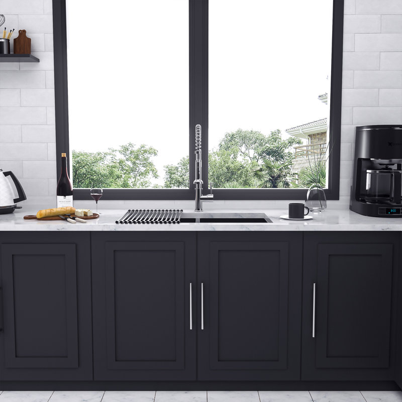 33'' L Undermount Double Bowl Stainless Steel Kitchen Sink