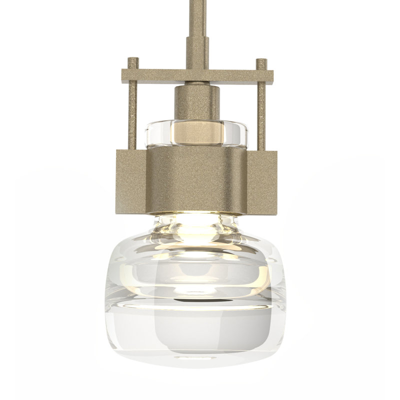 Cuff 1 - Light Single Globe Pendant, Large, Soft Gold