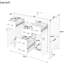 Meuble-lavabo moderne 36 po avec lavabo en céramique, 4 tiroirs et 2 portes, bois massif, blanc, armoire de rangement polyvalente, structure en bois, solution-1469860557