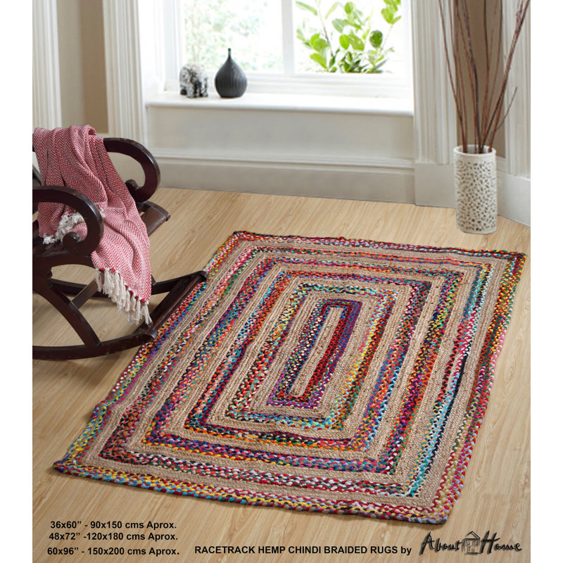 Marlon Rectangle Hand Woven Area Rug, Rectangle 90 x 150cm