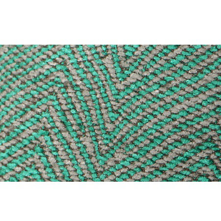 Chevron Throw Pillow, Green, Polyester/Polyfill