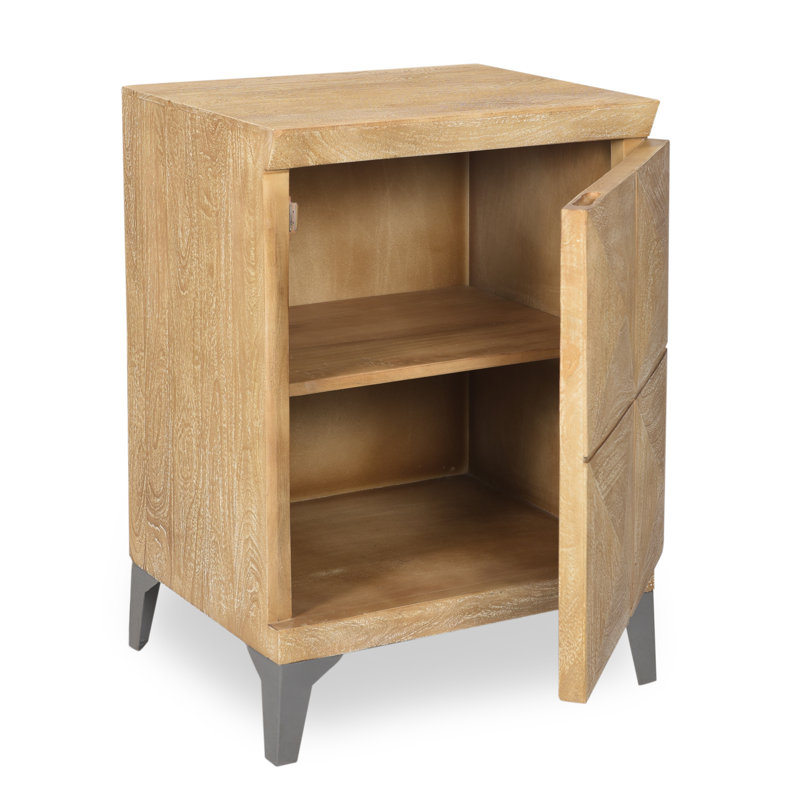 Nadler Solid Wood Accent Cabinet