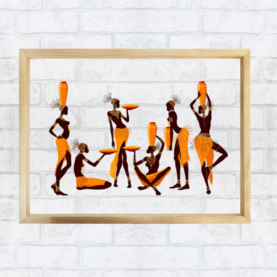Elegant Decorative Framed Painting, 12.6 x 16.5 inches | 100% Glass (Thickness: 0.1 inch) & Wooden Frame | UV Digital Printing | Perfect for Home Décor, Living Room, or Office, Stylish and Eye-Catching Art Piece