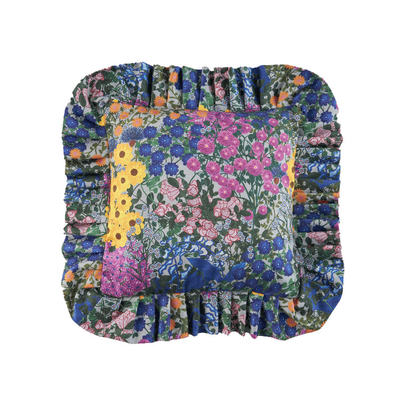 Ruffled Pillow Cover Pré Fleuri