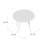 Pavon Round Glass Top Metal Base Dining Table
