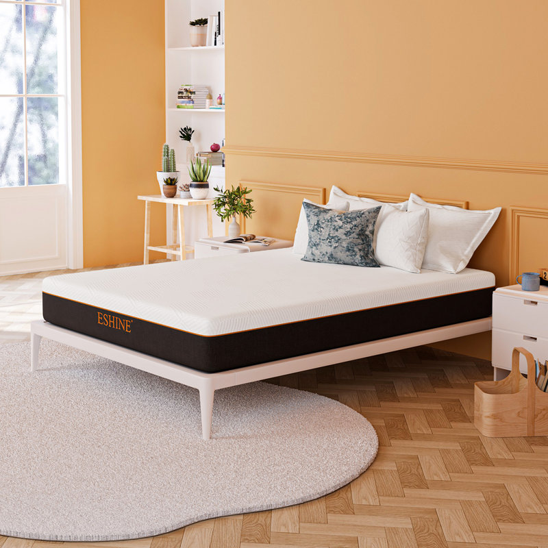 10" Medium Memory Foam Mattress with Green Tea–Infused Foam & Graphene Cover– 100-Night Free Trial, Queen