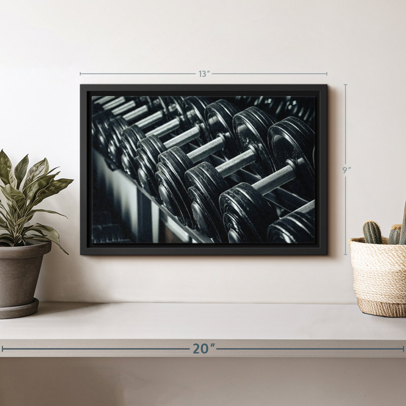 " Workout Loop Wall Art ", 9" H x 13" W