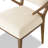 DEIDRE Polyester Upholstered Back Armchair Dining Chair-123141194