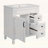 Bathroom Vanity with Ceramic Sink,2 Drawers and Adjustable Shelf-117983471