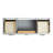 Tidworth Solid Wood Single Bathroom Vanity with 1.5'' Carrara Marble Top-640804055-608123169