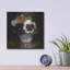 «Four Pansies» par Christopher Pierce, art mural en métal, 36 po x 36 po-188470883