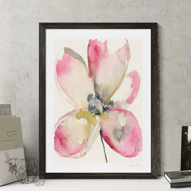 « magenta pétales ii » par paul cezanne-cadre photo, reproduction d’art, H 30 po x l 22 po x P 1 po