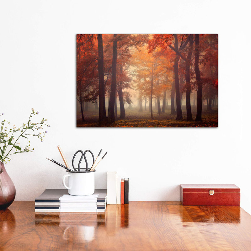 Feel 1 Piece Wrapped Canvas Wall Art, 30.48cm H x 45.72cm W x 1.91cm D