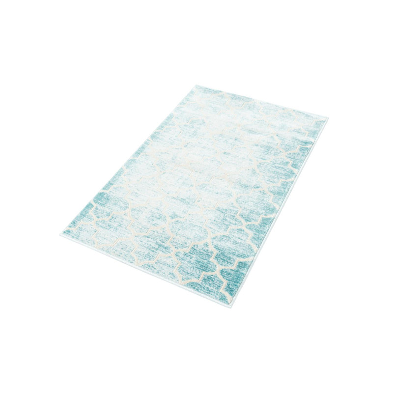 Antwanae Geometric Indoor Rug, Rectangle 4'1" x 6'1"