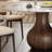 Otelia Farmhouse Dark Walnut Pedestal Dining Table For 4/6/8/10-20889627-20889625