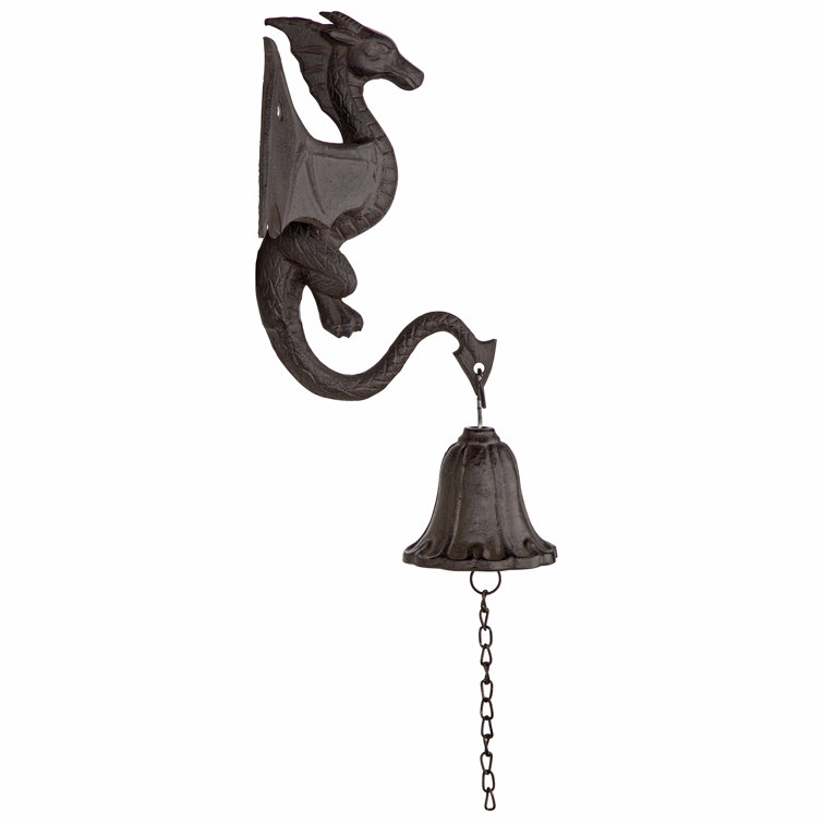 Design Toscano Gothic Décor Bronze Hanging Bell & Reviews