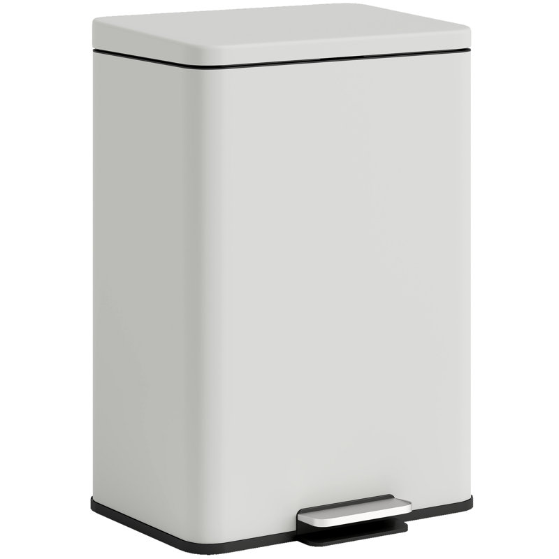 Metal Step On Kitchen Trash Can - 20L