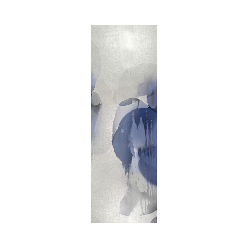 Cascade Indigo II by Kristina Jett - Wrapped Canvas Panoramic Print, 30.48 cm H x 91.44 cm W