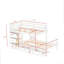 Lit superposé simple 6 tiroirs Gustaaf par Harriet Bee-683823449