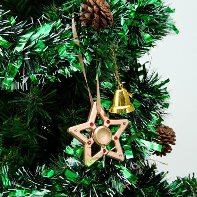 2.75'' Crystal Astrology & Stars Holiday Shaped Ornament