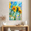 Harnek tournesols dans des bouteilles en verre-108237407