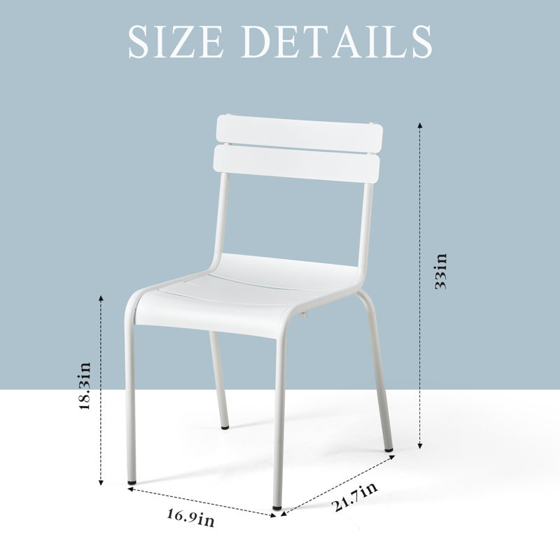 Chaise d'appoint de patio Cartana