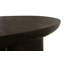 Table basse ronde en bois massif Crossman