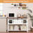 Entryway Table with Sliding Barn Doors