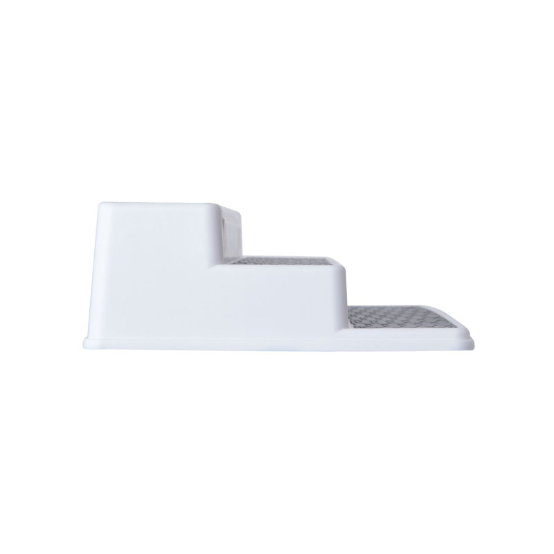 White and Gray 3-Tier Non-Skid Kitchen Cabinet Organizer