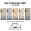 Tapis à poils longs beige à poils mi-longs, texture douce, adapté aux enfants et aux animaux de compagnie-1372148489