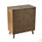 Handcrafted Accent Drawer With Abstract Carvings