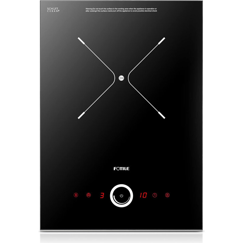 FOTILE Black Induction 1 Burner Cooktop
