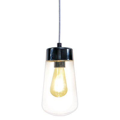 1 - Light Chrome Single Pendant