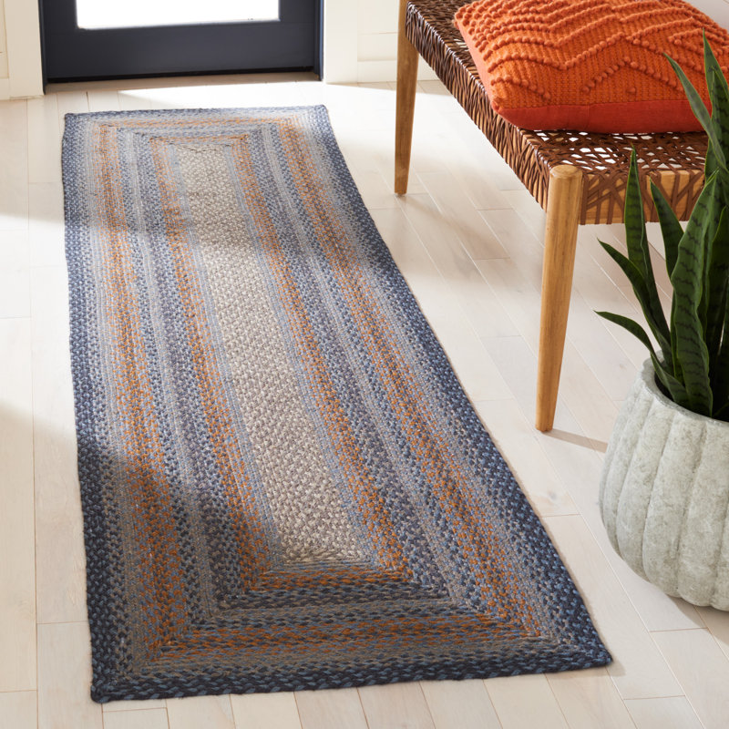 Jeaneen Flat Weave Jute Rug, Runner 2'3" x 8'