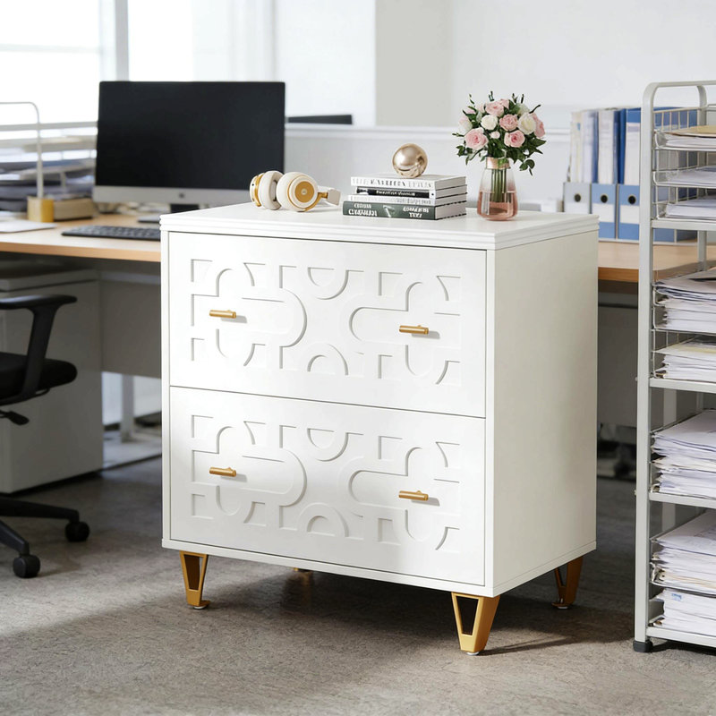 Classeur multifonctionnel, classeur de style nordique