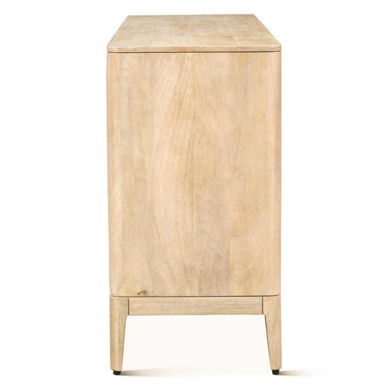 Calabasas 64" Sideboard In Natural White Cane