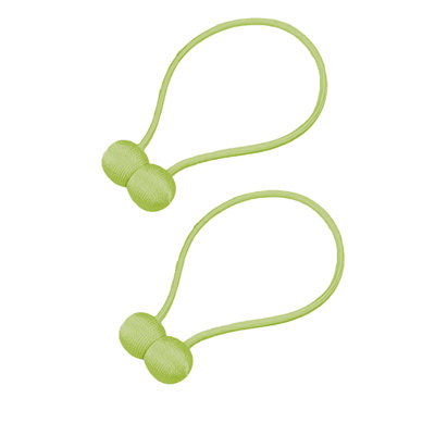 18.5" Magnetic Earpiece Curtain Tiebacks 2 Pack