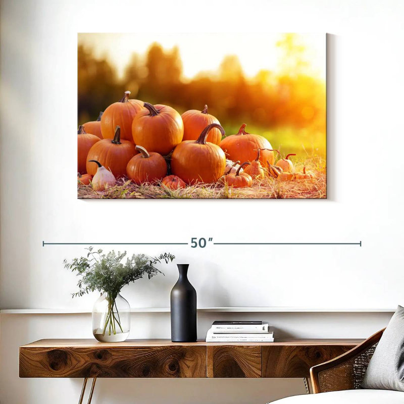 Récolte de citrouilles Yarlin, H 26 po x l 39 po