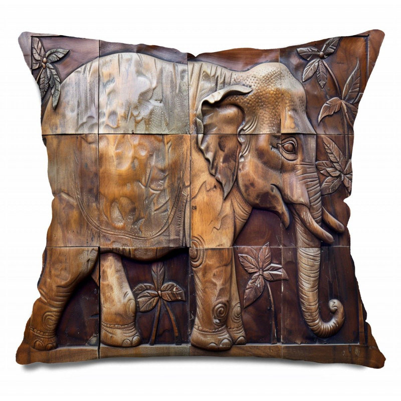    Coussin réversible, H 20 po x l 20 po
