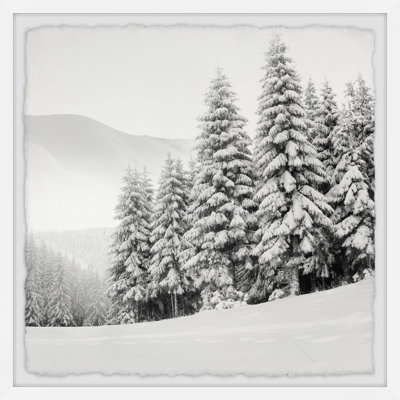 Hello Winter Diptych B - 32X32