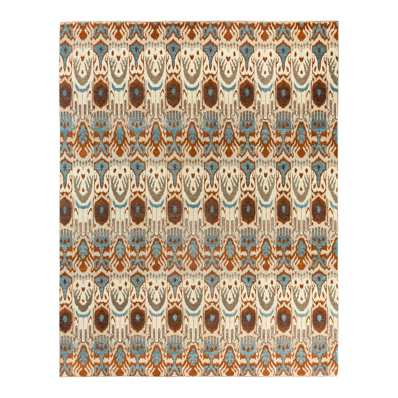 Overdyed One-of-a-Kind 8' 3" X 10' 5" Hand Knotted Area Rug