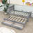 Kids Twin Platform with Trundle with Drawers-996274420