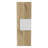 Medicine Cabinet Artic, Three Shelves, Single Door, White / Light Oak Finish