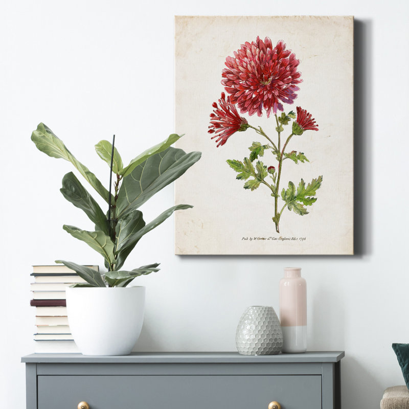 «Botanical III», impression sur toile tendue, H 48 po x l 32 po