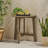 Outdoor Half-Round Folding Acacia Wood Bistro Table