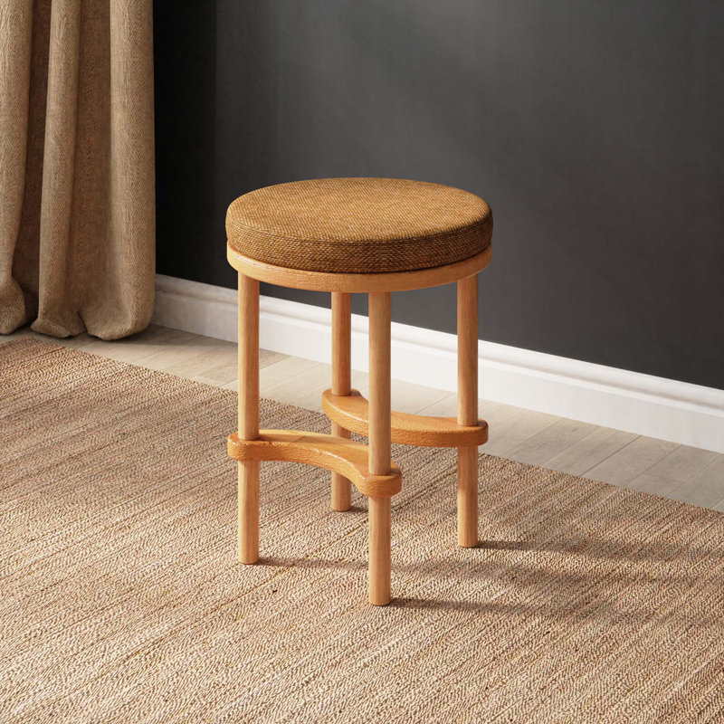  Tabouret d'appoint en bois massif