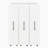 Floor-standing Bookcase with Slide-out Doors and Wheels, Hidden Storage File Cabinet