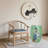 Flower and bird ceramic stool