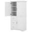 Grande armoire de rangement, garde-manger autoportant moderne avec 3 portes, 3 tiroirs de rangement, armoire avec tablette réglable pour salle de bain, bureau-355277295